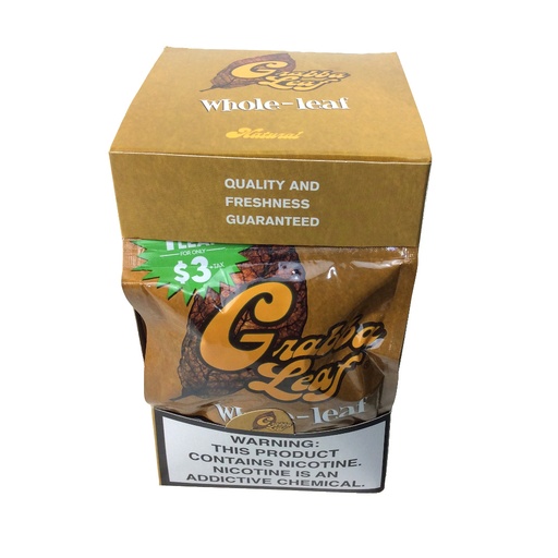 Grabba Leaf Natural Whole-Leaf Yellow Pack