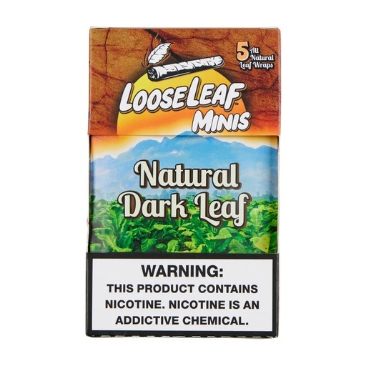 Loose Leaf 5 Pack Dark Natural Minis