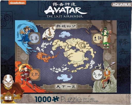 Avatar - Map 1000 Piece Jigsaw Puzzle