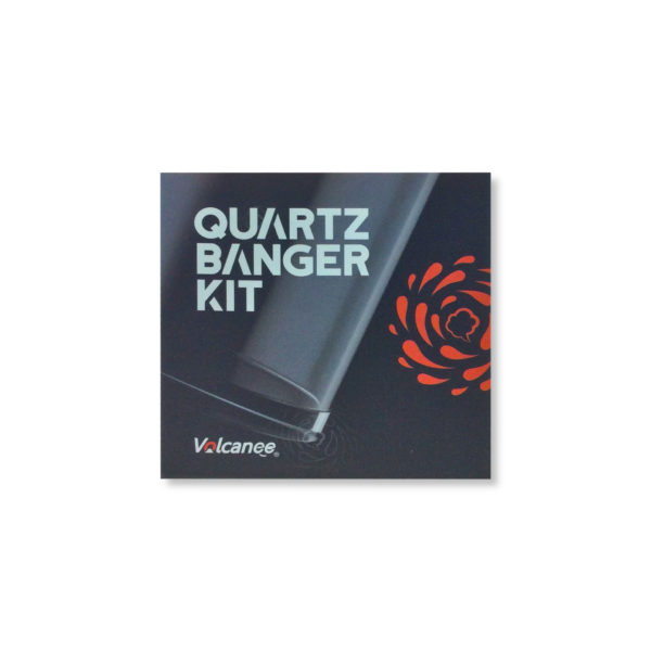 Volcanee Quartz Banger 14mm 45D Male Flat Top Spinner Kit Packaging