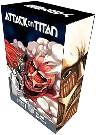 Attack on Titan Season 1 Part 1 Manga Box Set