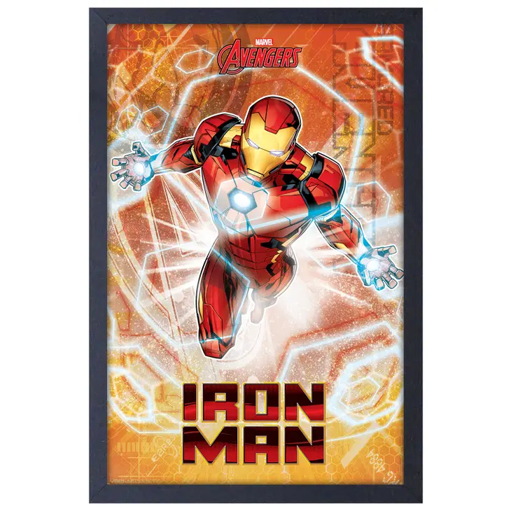 Avengers Iron Man Framed Print