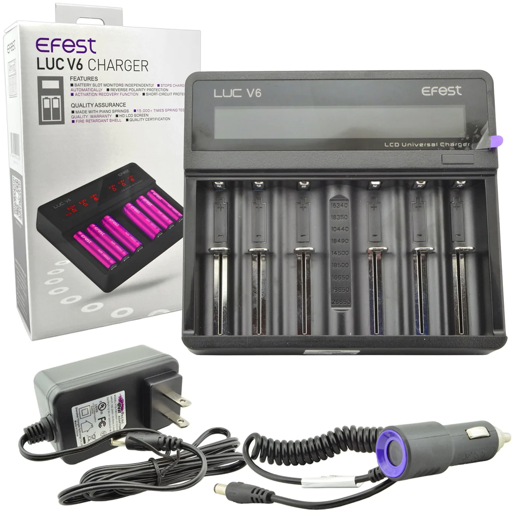 Efest LUC V6 Smart Charger