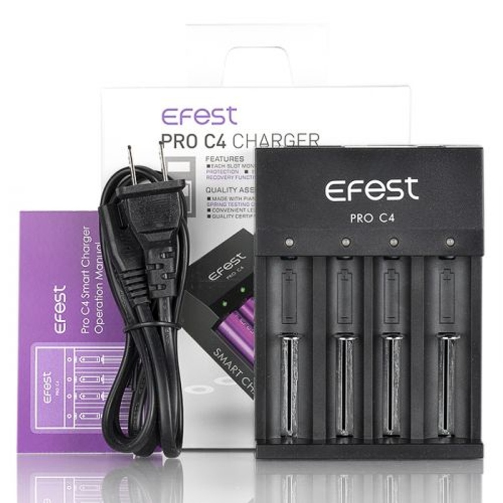 Efest Pro C4 Smart Battery Charger