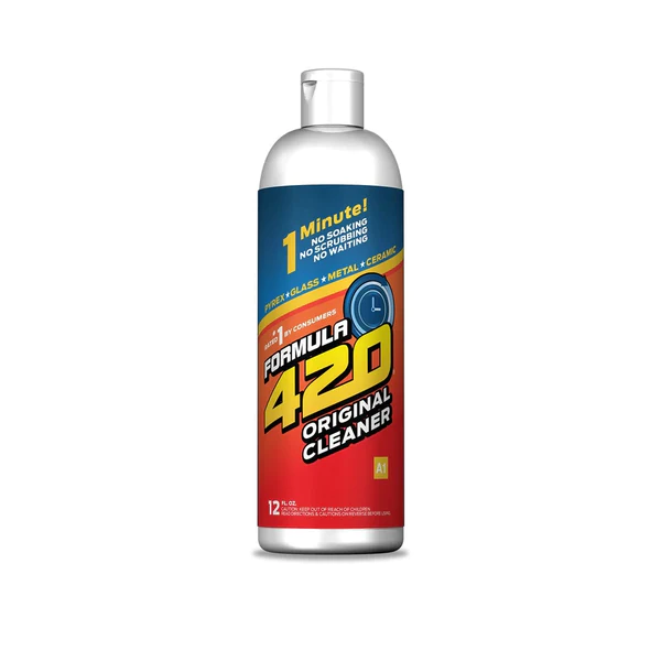 Formula 420 Glass Metal Ceramic Pipe Cleaner 12oz 420 cleaner