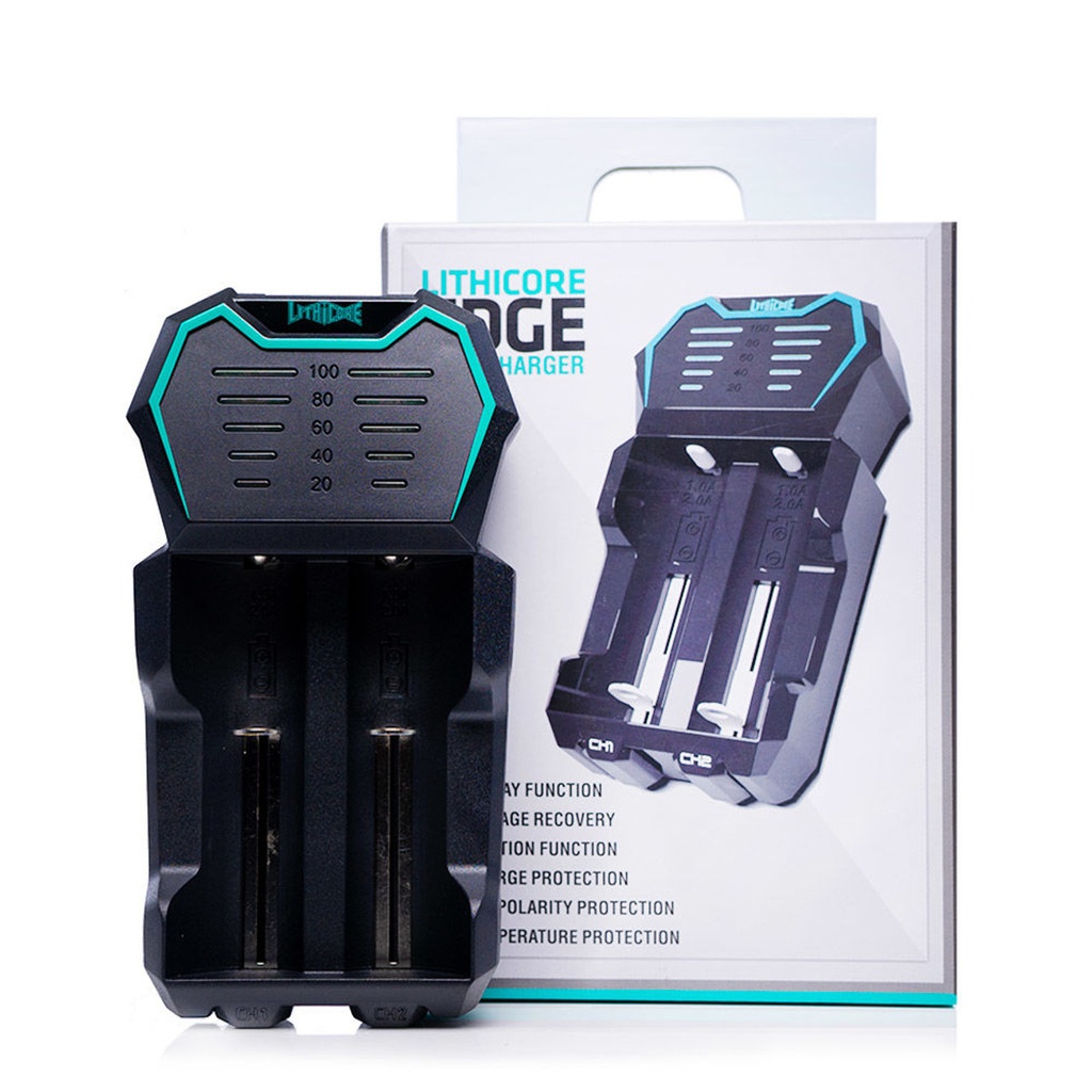 Lithicore Edge 2 Bay Charger