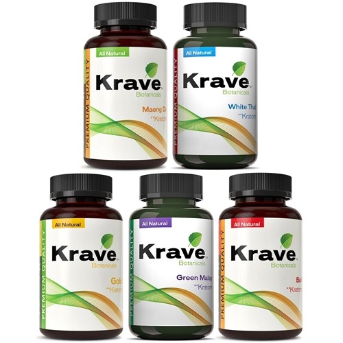 Krave Kratom 300ct Capsules