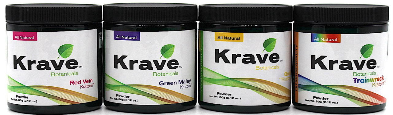 [793573070531] Krave Kratom 60g Powder (Gold)