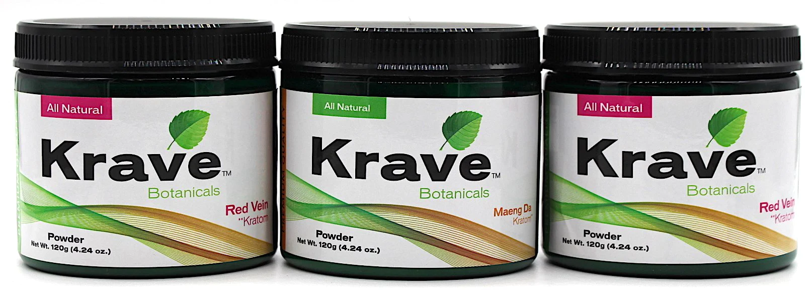 [811981032276] Krave Kratom 120g Powder (Trainwreck)