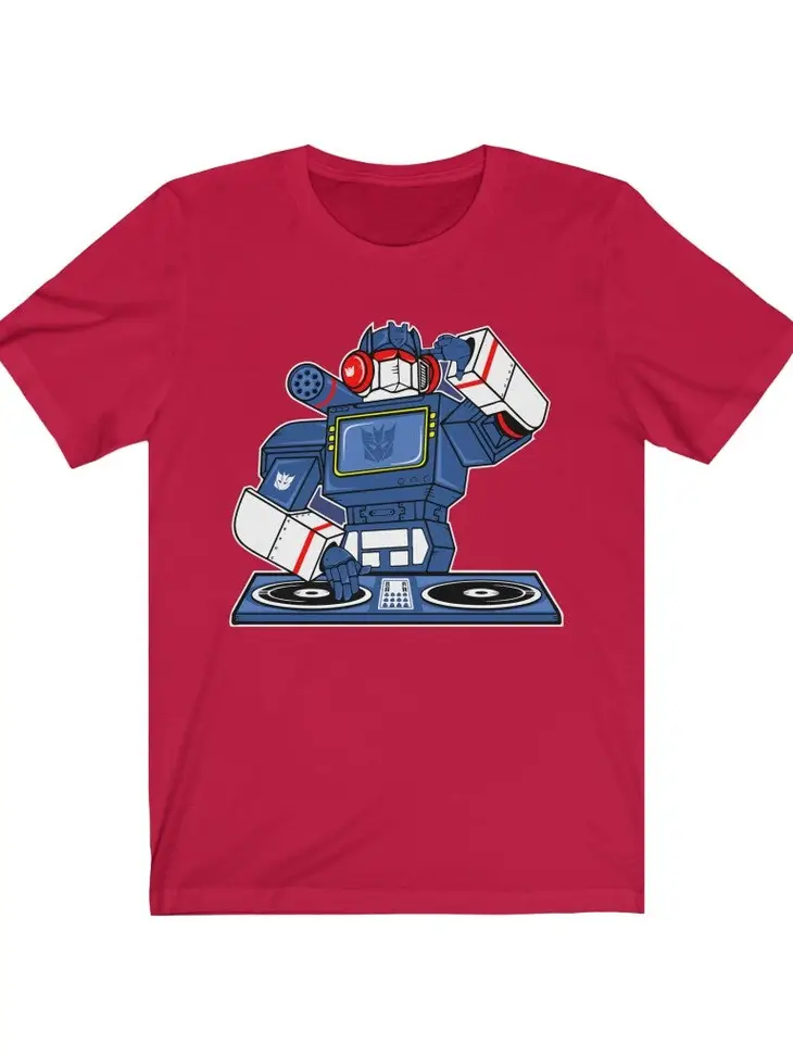 DJ Transformer Local T-Shirt - Red (Small)