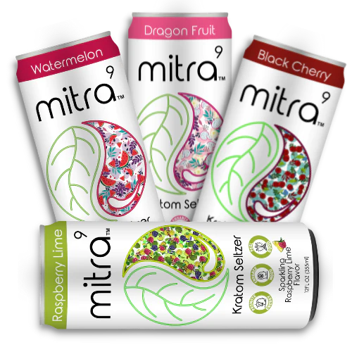 [M9KAVAS-B] Mitra9 Kratom Seltzer (Berry)