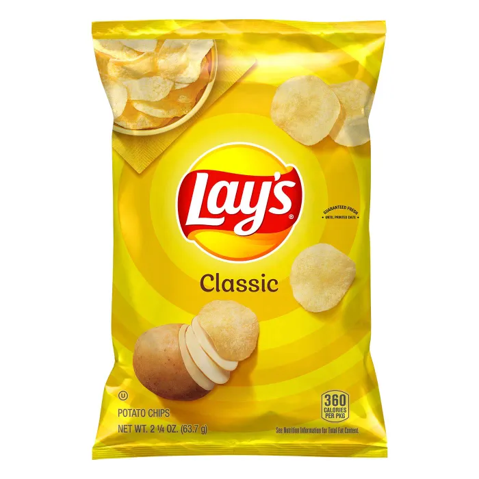 Lay's Classic Potato Chips 2.25oz