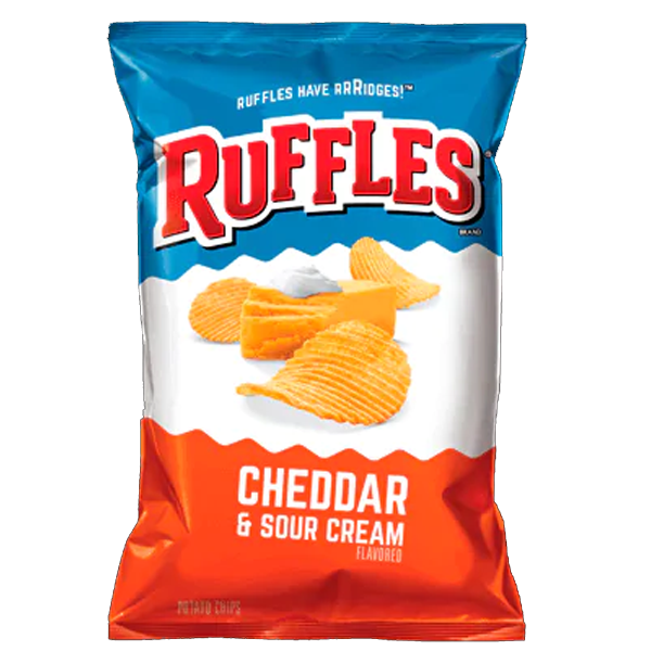 Ruffles Cheddar & Sour Cream 2.25oz