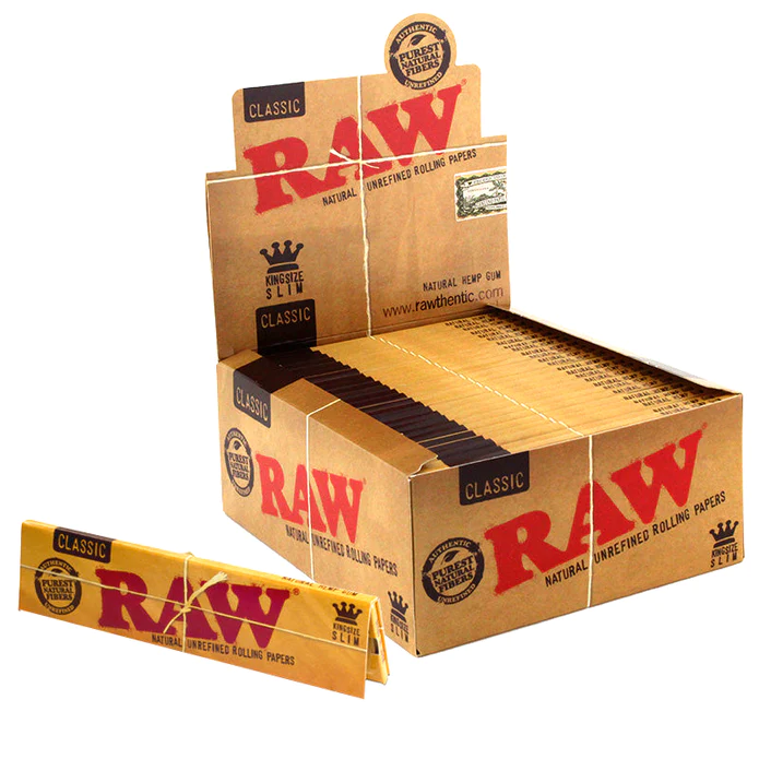 RAW Classic King Size Slim Rolling Papers