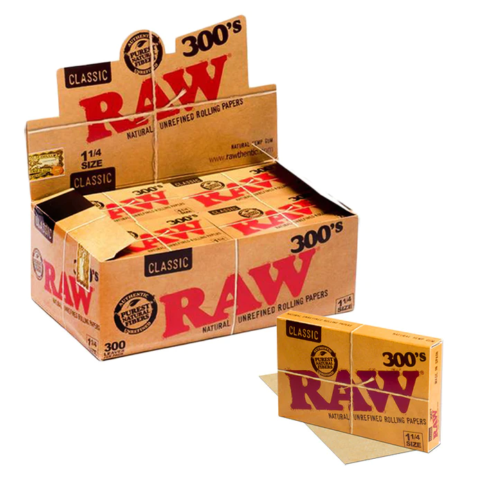 RAW Classic 300's 1 1/4 Papers