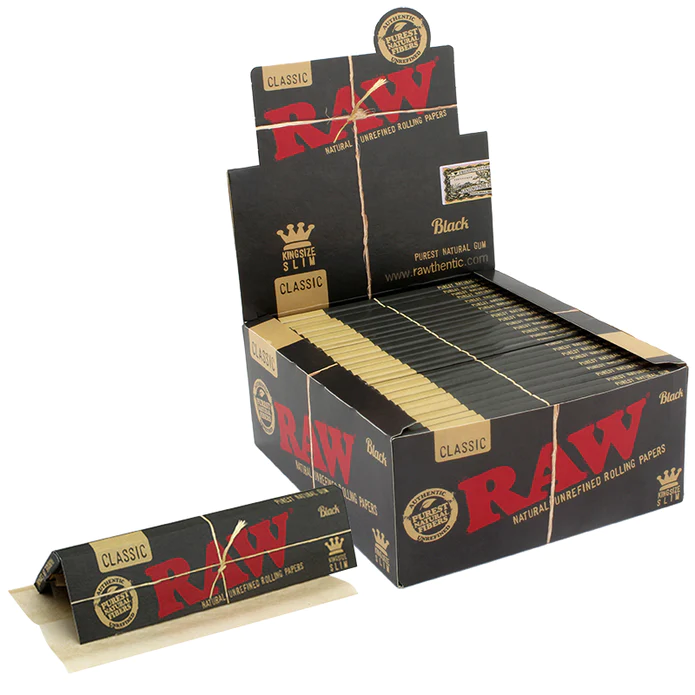 RAW Black Classic King Size Slim Papers