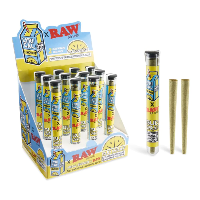 RAW x Lyrical Lemonade Terpene Enhanced Bud Wrap Cones