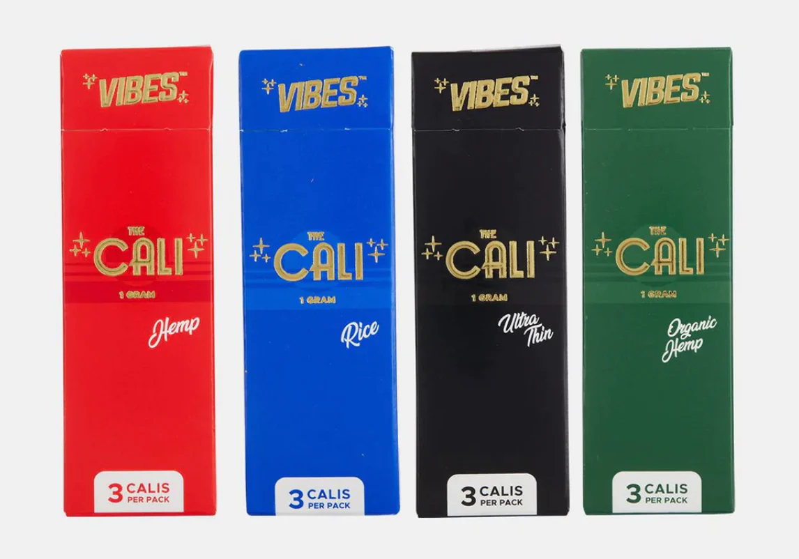 VIBES The Cali Hemp 1 Gram 3ct (Ultra Thin)