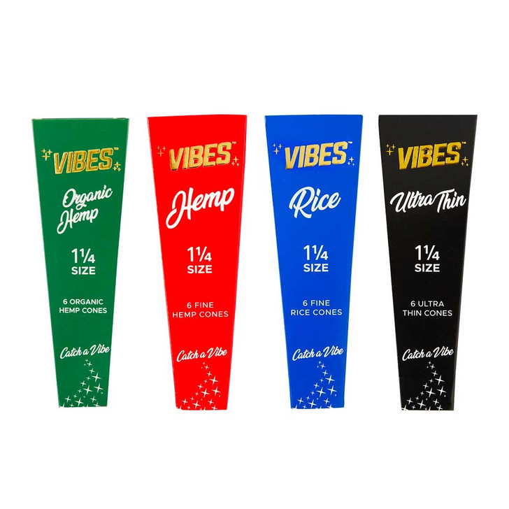 VIBES Cones 6 Pack (Hemp)