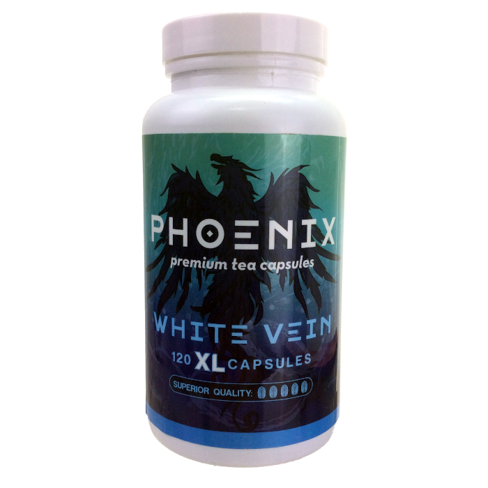 Phoenix Herb 120XL Capsules Black Label Maeng Da