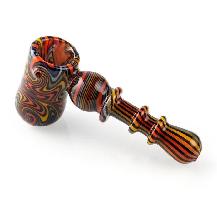 Stokes Glass Bubbler - Volcanic Ash