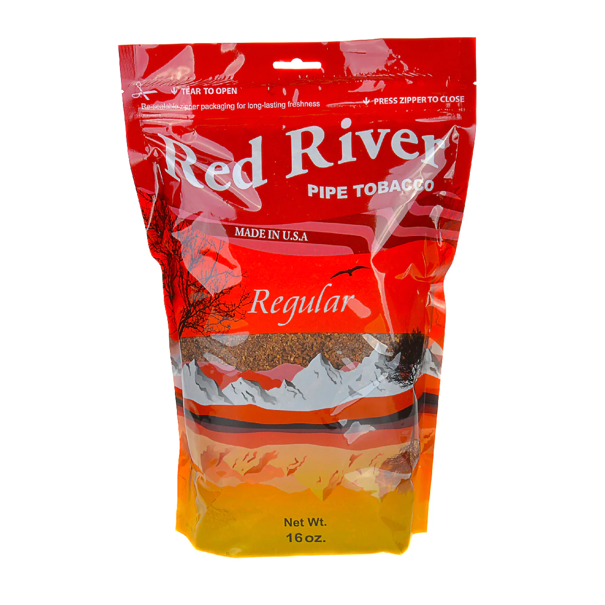 [812615003419] Red River Pipe Tobacco Regular (6oz)