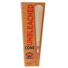 JOB Virgin Unbleached Cones 1 1/4 6 Pack