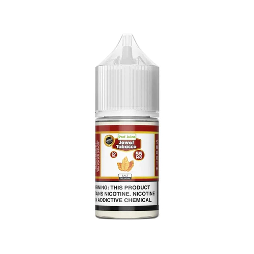 [302035551633] Pod Juice 30ml Jewel Tobacco (55MG)