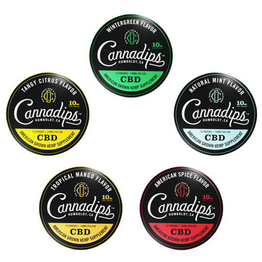 [855903007508] Cannadips CBD Can Core Collection (Tropical Mango)