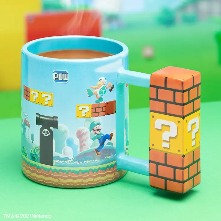 Super Mario Level Shape Mug