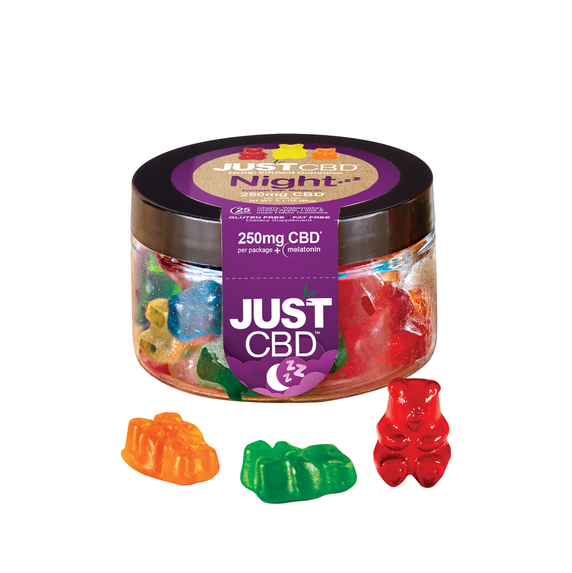 Just CBD Gummies For Sleep 250mg (Gummy Bears)