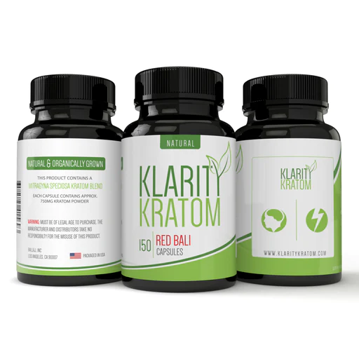 [437826549022] Klarity Kratom 75ct Capsules (Maeng Da)