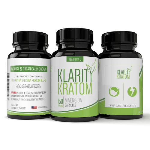 Klarity Kratom 150ct Capsules