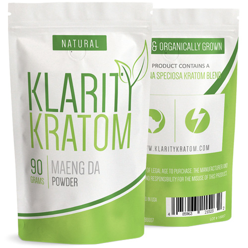 [485963215232] Klarity Kratom 90g Powder (Maeng Da)