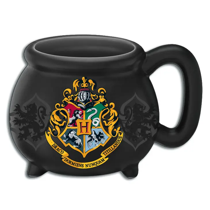 Harry Potter Cauldron Crest 3D Sculpted Mug