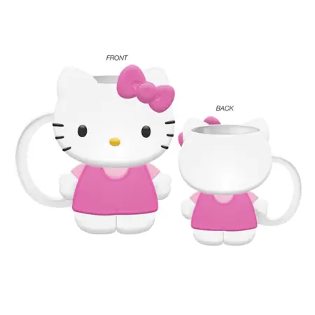 Hello Kitty Full Body Sculpted Mug