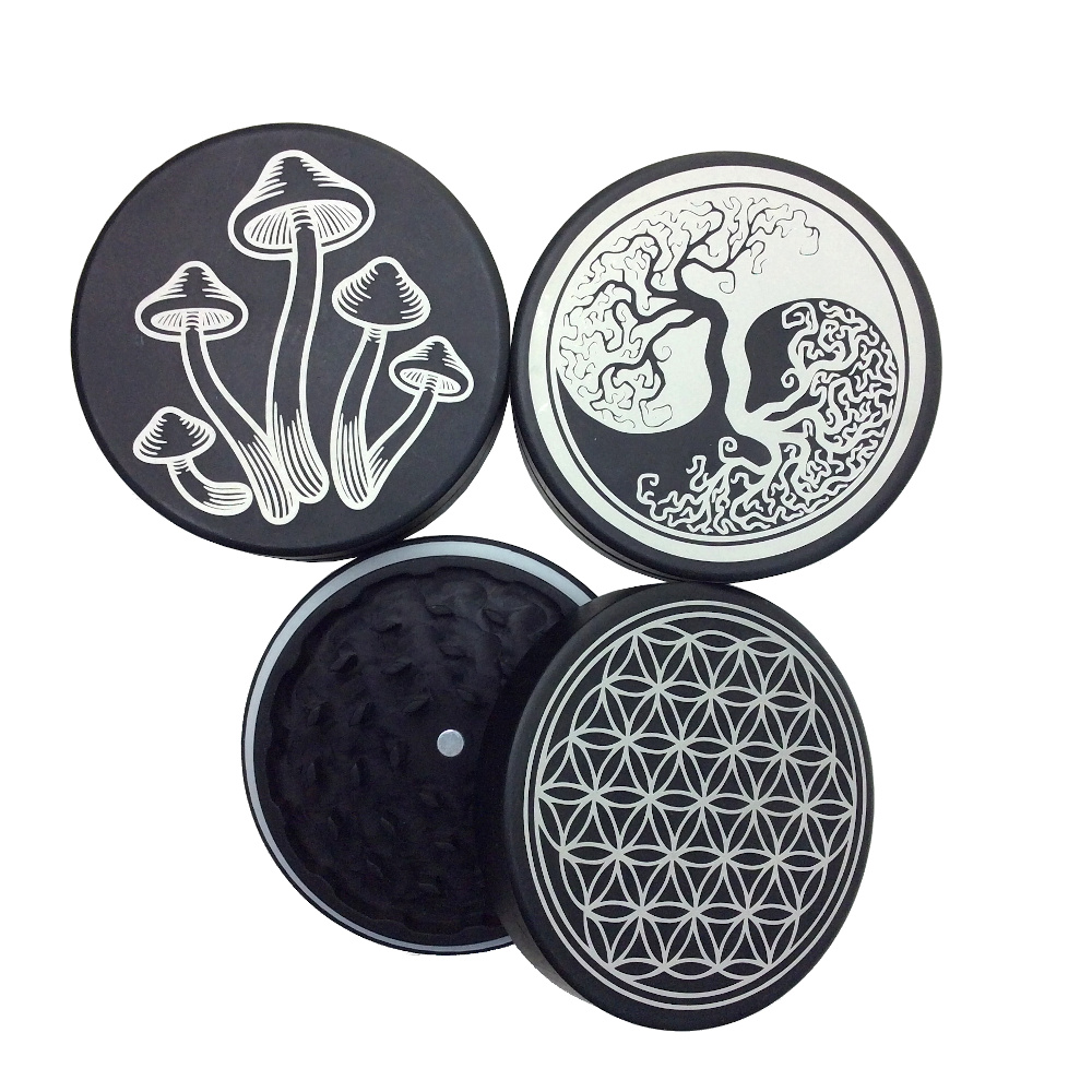 Tahoe Grinder USA Made 2 Part 90mm (Loopy Mandala)