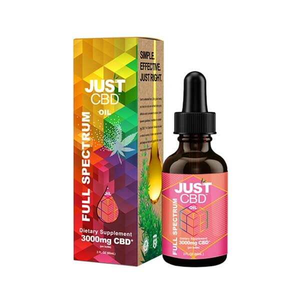 Just CBD Tincture Full Spectrum 3000mg