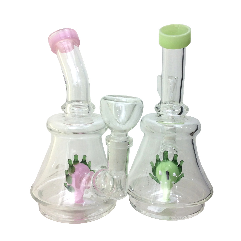 Waterpipe Inline Spiked Perc 6"