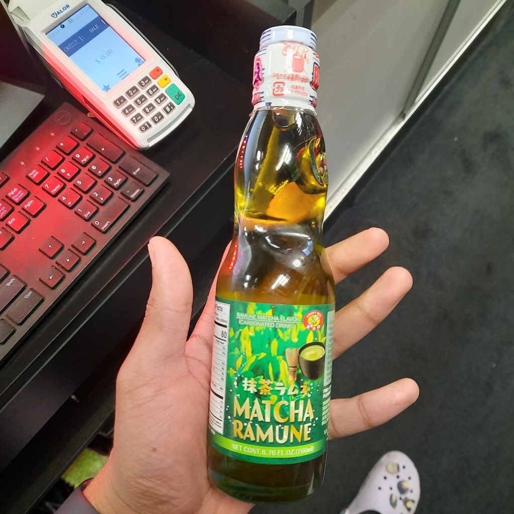 Ramune Matcha 6.76 Fl Oz Marble Soda