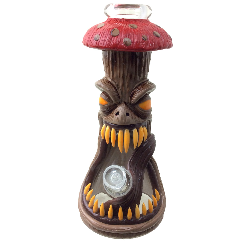 Evil Mushroom 12.5in Beaker Water Pipe