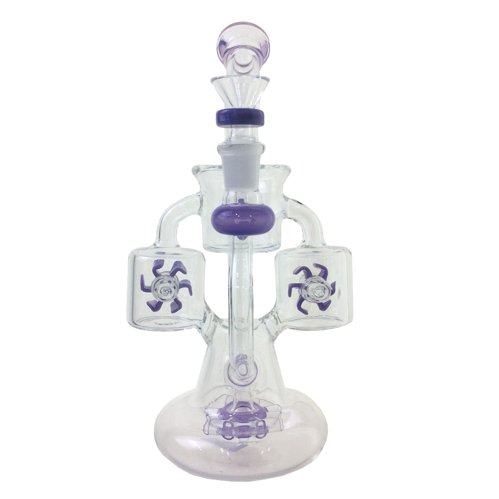 Double Fan Recycler With Piped Perc 10in