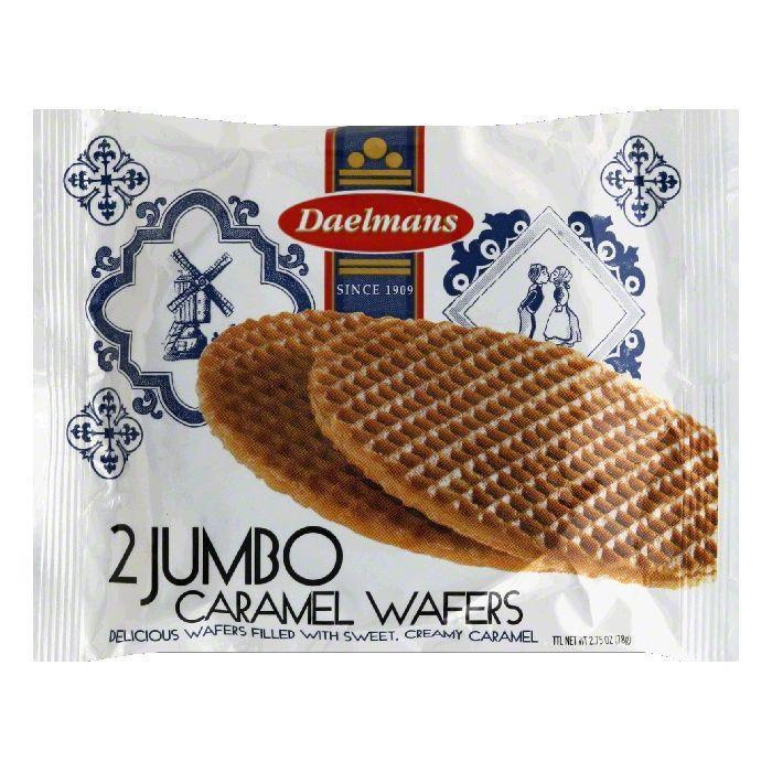 Daelmans Stroopwafel Caramel 2 Jumbo Waffels Pack