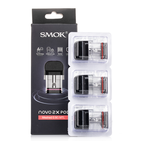 Smok Novo 2x Pod (1 Pod) 0.9 MTL Mesh