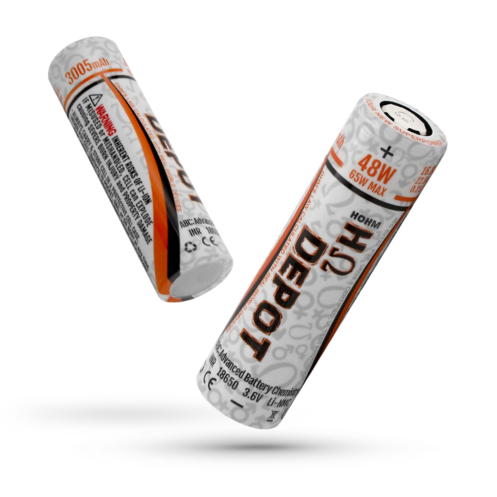 Hohm Tech Hohm Depot 18650 16.8A 3005mAh 2-Pack