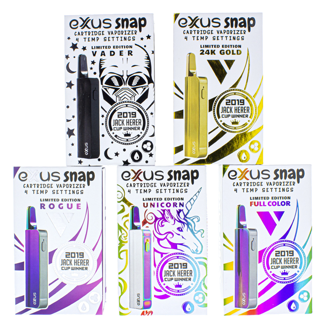 Exxus Snap VV Cartridge Battery Limited Editions (Unicorn)