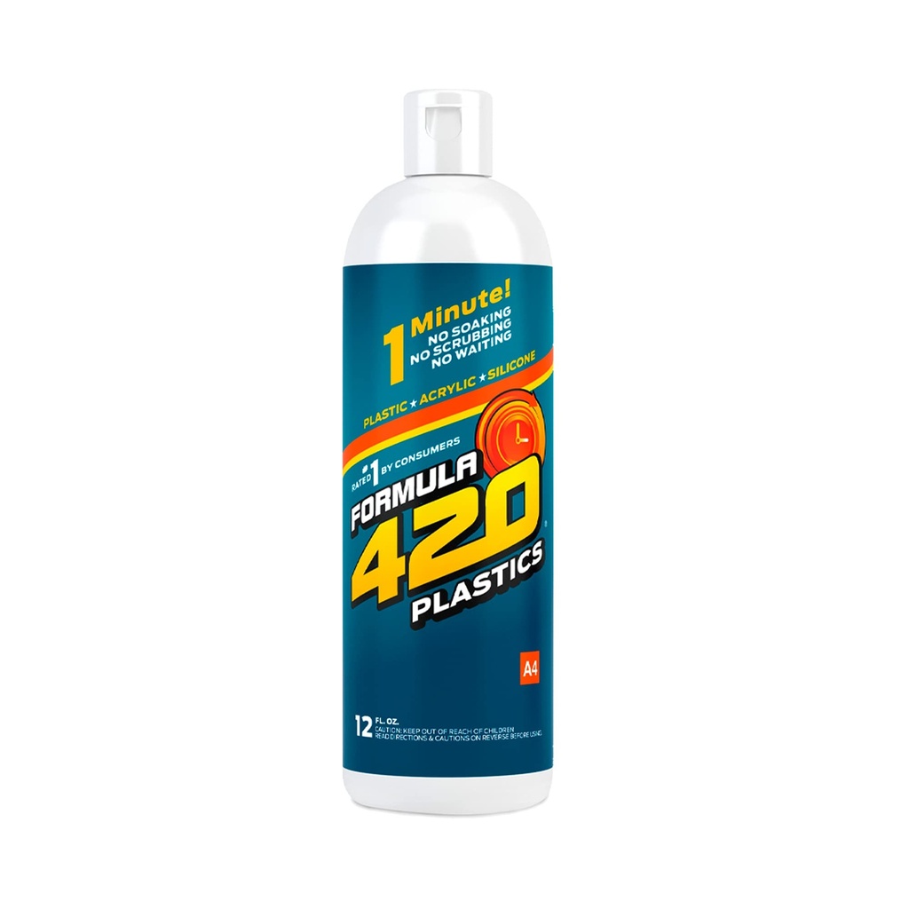 Formula 420 Plastic & Silcone Pipe Cleaner 12oz