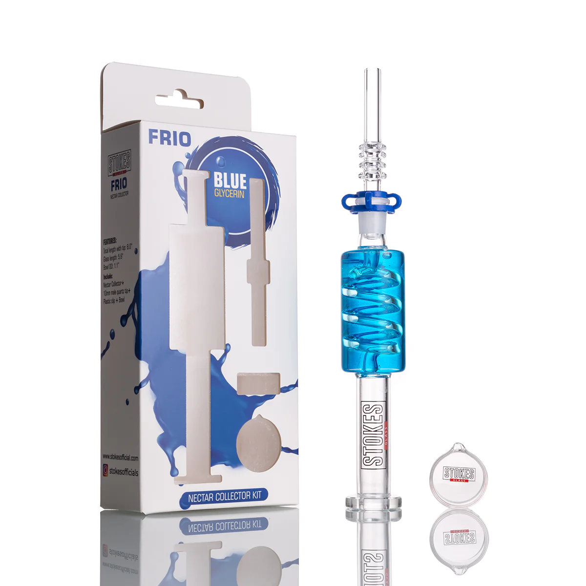 [749874057764] Stokes Frio Nectar Collector Kit (Blue)