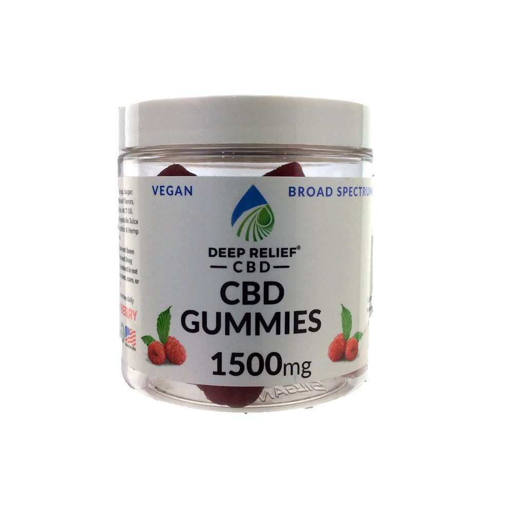 Deep Relief Full Spectrum Gummies 1500mg 20ct