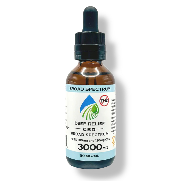 Deep Relief Broad Spectrum Natural Tincture (30ml 1500mg)